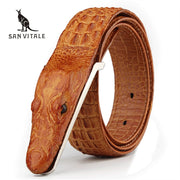 Mens Jr's Belts Luxury cow Leather Designer Belt Men High Quality inches in size chart from google