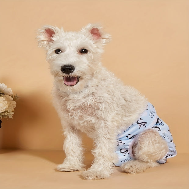 Washable and Reusable Female Dog Diapers - Soft and Waterproof Cloth Pants for Menstrual and Physiological Needs