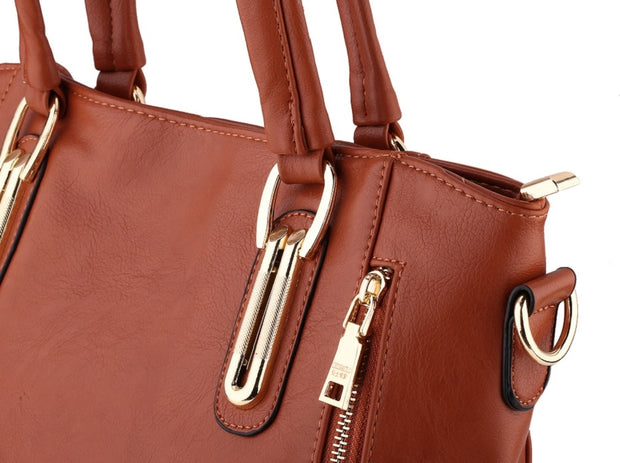Women's Genuine Leather Luxury Designer crossbody or shoulder handbags