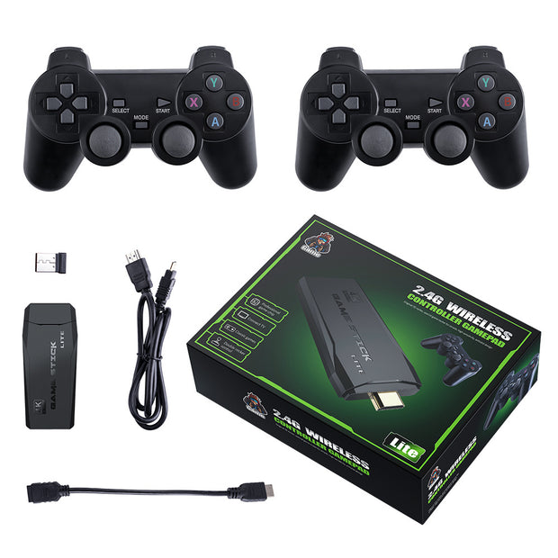 TV Game Console M8 Double Handle HDMI TV Home Game Console 10000 Emulators 2.4G Wireless