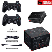 TV Game Console M8 Double Handle HDMI TV Home Game Console 10000 Emulators 2.4G Wireless