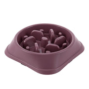 Pet Slow Food Bowl Dog Choke Prevention Single Bowl Non slip Large Jungle Pillar Slow Food Dog Bowl Food Plate Slow Food Feeder