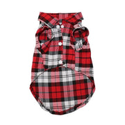 Plaid Dog Clothes Summer Dog Shirts for Small Medium Dogs Pet Clothing Yorkies Chihuahua Clothes