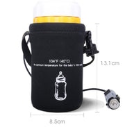 Portable car travel Baby  Bottle Warmer DC 12V