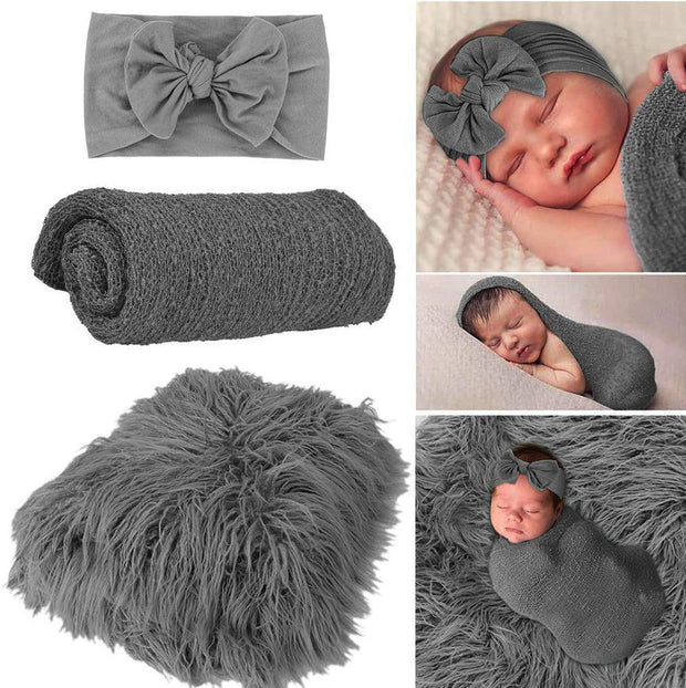 3pcs Baby Photography Props Photo