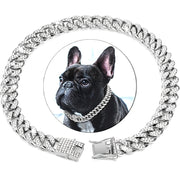 Pet Cuban Chain Collar Jewelry Golden Chain Necklace Pet Supplies Dog Jewelry Dogs Accessories