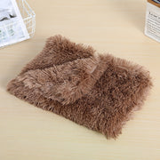 Fluffy Plush Dog Blanket Pet Sleeping Mat Cushion Mattress Extra Soft Warm Pet Throw Blankets for Small Medium Large Dogs & Cats