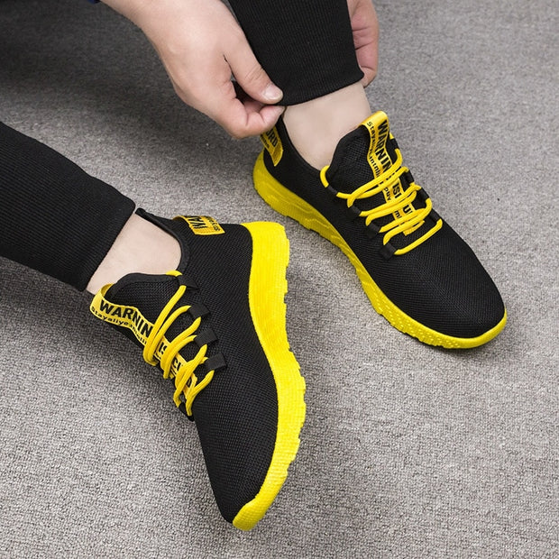 Men Vulcanize Casual Shoes Sneakers Mens Breathable No-slip Men 2019 Male Air Mesh Lace Up Wear-resistant Shoes Tenis Masculino
