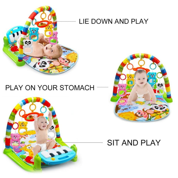 3 in 1 Baby Play Mat Rug