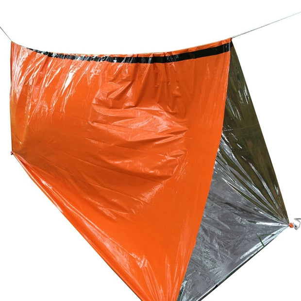 New Emergency Sleeping Bag Emergency First Aid Sleeping Bag PE Aluminum Film Tent For Outdoor Camping and Hiking Sun Protection