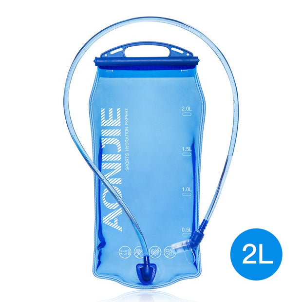 AONJE PEVA Water Bag Small 1L Cycling 2L Sports Running Water Bag 1.5L Outdoor Mountaineering Water Bag 3L