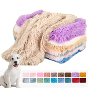 Fluffy Plush Dog Blanket Pet Sleeping Mat Cushion Mattress Extra Soft Warm Pet Throw Blankets for Small Medium Large Dogs & Cats