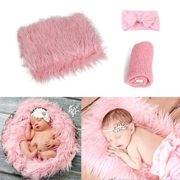 3pcs Baby Photography Props Photo