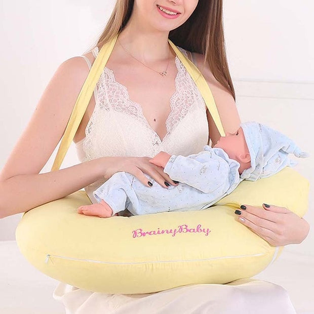 Breastfeeding Pillow Multifunctional Nursing Pillow Newborn Baby Feeding U-shaped Pillow Pregnant Woman Waist Comfort Cushion