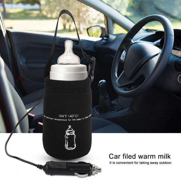 Portable car travel Baby  Bottle Warmer DC 12V