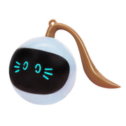 1000mAh Smart Cat Toy USB Electric Jumping Ball Self Rotating Toys Rolling Jumping Ball  For Cat Dog Kids