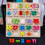 Wooden Montessori Educational Toys For Children Kids Early Learning Infant Shape Color Match Board Toy For 3 Year Old Kids Gift