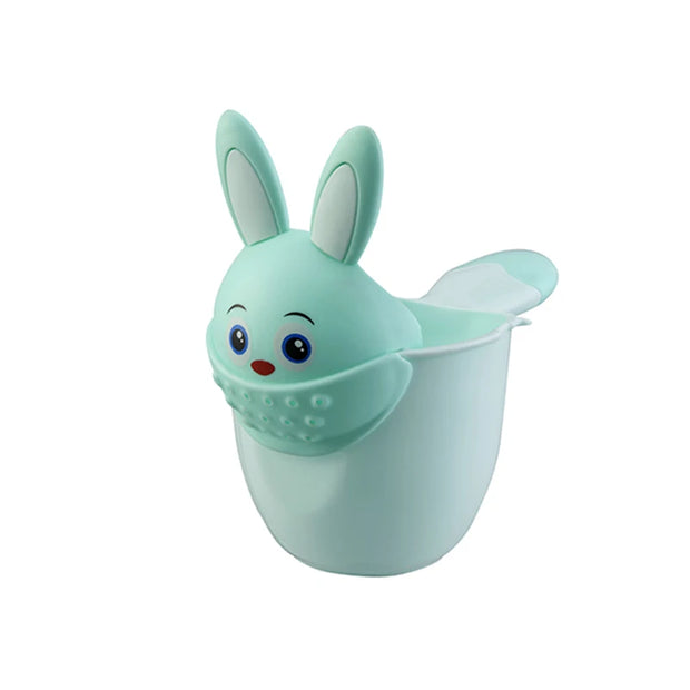 Infant Child Shower Shampoo Cup  Baby Cartoon Newborn Shower Cup Baby Shower Watering Spoon Bathing Cup