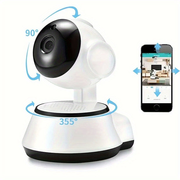 V380 1080P HD Mini Pet Monitor Camera, Home Security Camera Wireless Smart WiFi Camera, WI-FI Audio Record Surveillance Security Camera