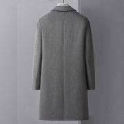 js's & Men's Wool Trench Coat